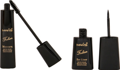 

Mars Smudge proof Mascara and Eyeliner 2in1(Set of 2)