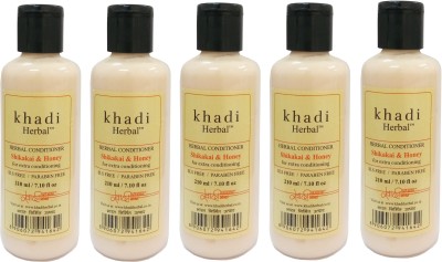 

Khadi Herbal Shikakai & Honey Conditioner (SLS & Paraben Free)(1050 ml)