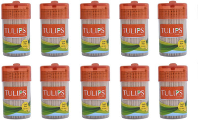 

Tulips Wooden Toothpicks 250 Sticks (Pack of 10)(6.5 cm, Pack of 2500)