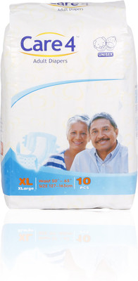 

care 4 Hygiene Adult Diapers - XL(10 Pieces)