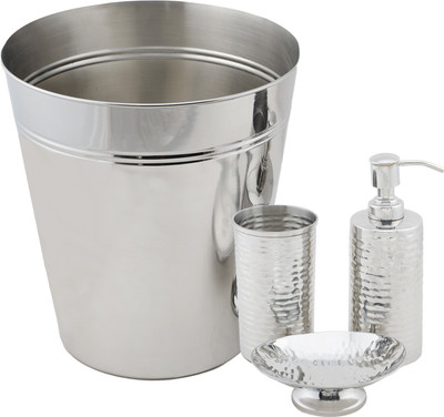 

swhf Stainless Steel Bathroom Set(Pack of 4)