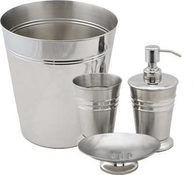

swhf Stainless Steel Bathroom Set(Pack of 4)