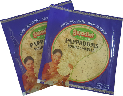 

Swadist Punjabi Masala Papad 400 g(Pack of 2)
