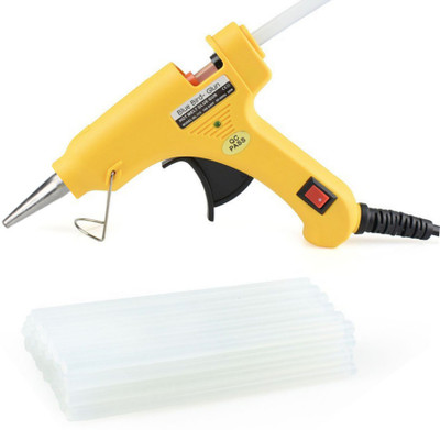 

glun Bluebird 20 W Mini With 14 Sticks Standard Temperature Corded Glue Gun(7 mm)