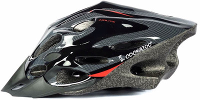 

COCKATOO Black Red Cycling Helmet(Black