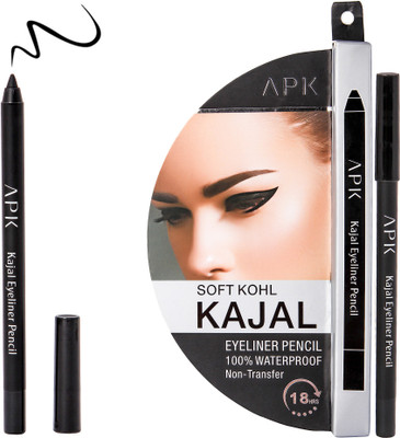 

APK Smudge proof Kajal(Jet Black)