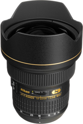 Nikon AF-S NIKKOR 14-24MM F/2.8G ED Lens Lens(Black, 35)
