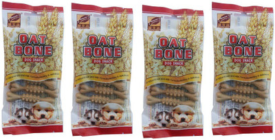 

Gnawlers Soft Oat By Pawsitively Pet Care Vegetable Dog Treat(400 g, Pack of 4)