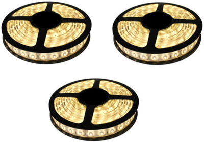 

VRCT 196 inch Yellow Rice Lights(Pack of 3)
