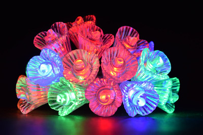 Home Delight 150 inch Red, Green, Blue Rice Lights(Pack of 1)