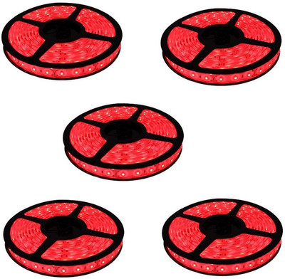 

VRCT 196 inch Red Rice Lights(Pack of 5)