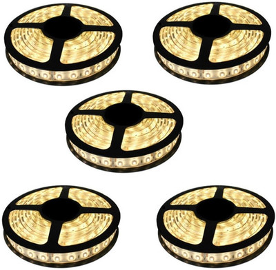 VRCT 196 inch Yellow Rice Lights(Pack of 5)