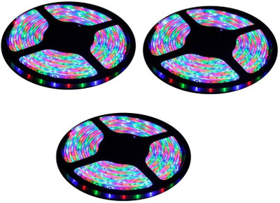 

VRCT 196 inch Multicolor Rice Lights(Pack of 3)