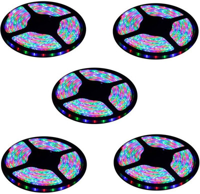 

IMPROVHOME 196 inch Multicolor Rice Lights(Pack of 5)