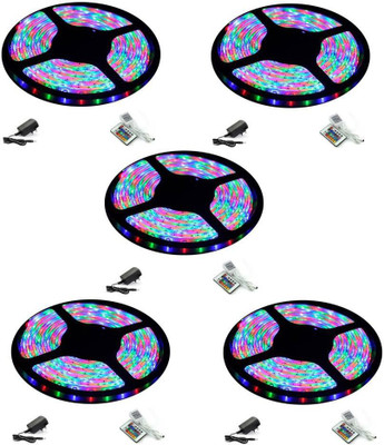 

VRCT 196 inch Multicolor Rice Lights(Pack of 5)