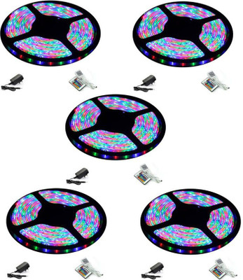 

VRCT 196 inch Multicolor Rice Lights(Pack of 5)