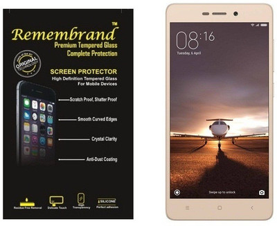 

Remembrand Impossible Screen Guard for Mi Redmi 3S, Mi Redmi 3S Prime, Transparent