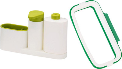 

Evana SL939 Useful Sponge Holder With Garbage Clip Sink Sponge Holder(Plastic)