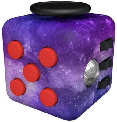

Memore Memore Fidget Cube Toy For Anxiety Stress Helps Focusing Fidget Toy Focus Toy for Kids & Adults(Purple)