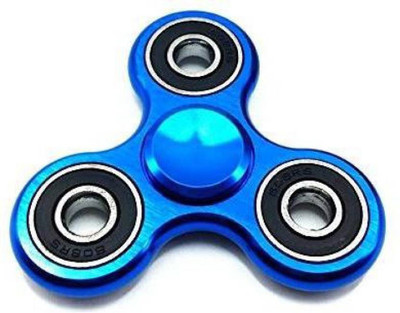 

Shockyfi Metallic Blue Bearing Metal Fidget Spinner(Blue)