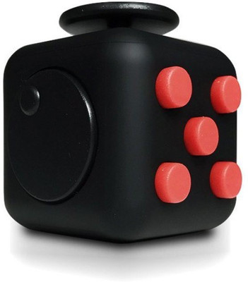 

Memore Memore Fidget Cube Toy For Anxiety Stress Helps Focusing Fidget Toy Focus Toy for Kids & Adults-Red Black(Red)