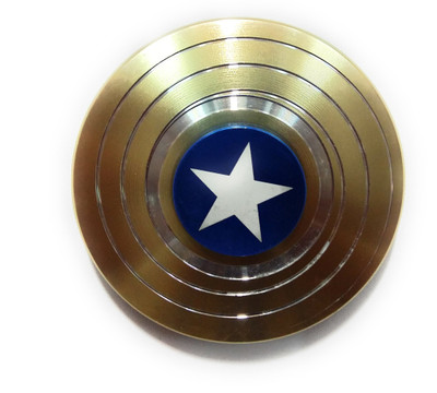 

KAUSAL KF Metal Hand Spinner Fidget Stress Reducer(Gold)