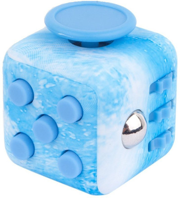 

Memore Fidget Cube Anxiety Stress Relief Fidget Toy Focus Adults Kids(Blue)