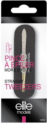 

Elite Models (France) Gold Tipped Straight Tweezer Plucker