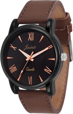 Jainx JM159 Roman Black Dial Analog Watch  - For Men   Watches  (Jainx)