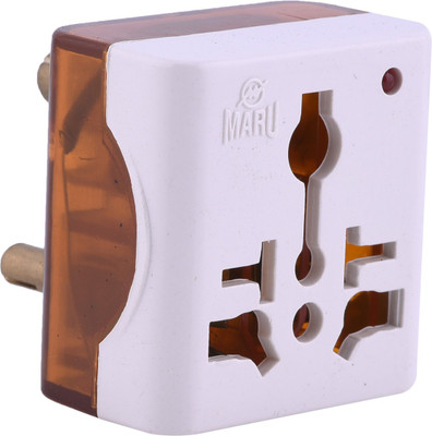 

Jayadurga Enterprises 5 Amp Universal Flat Pin 3 Pin Travel Power Plug Worldwide Adaptor (White) Worldwide Adaptor(White)
