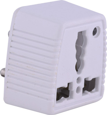 

Jayadurga Enterprises 6 Amp Universal Flat Pin 3 Pin Travel Power Plug Worldwide Adaptor (White) Worldwide Adaptor(White)