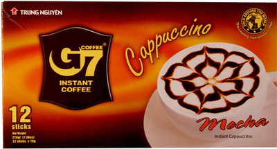 

G7 Cappuccino Mocha (12 Stcks) Instant Coffee(216 g)