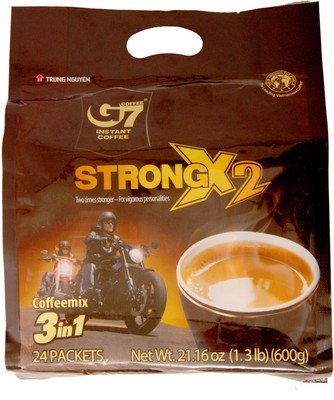 

G7 Strong X2 3 in 1 (24 Packets) Instant Coffee(600 g)