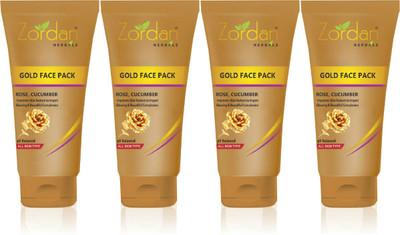 

ZORDAN GOLD FACE PACK (6OGM*4)(240 g)