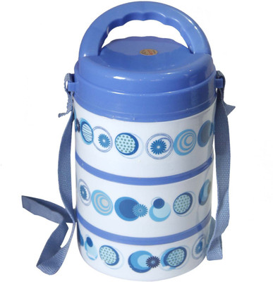 

Rishabh Lexi 3 Containers 3 Containers Lunch Box(750 ml), Blue