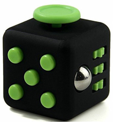 

iDream Fidget Cube Anti-stress Focus Improvement Toy(Black, Green)