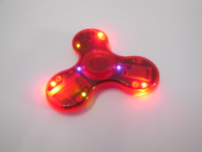 

LURAP LURAP BLUETOOTH LED LIGHT SPEAKER FIDGET SPINNER(Red)