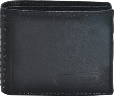 

Gentleman Men Black Genuine Leather Wallet(10 Card Slots)