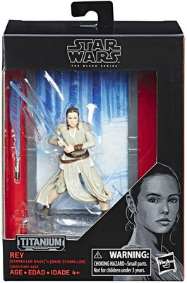 

Star Wars The Black Series Die Cast Figure Rey(Multicolor)