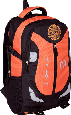 

Levitate ELBRUS 29 L Backpack(Multicolor), Black orange