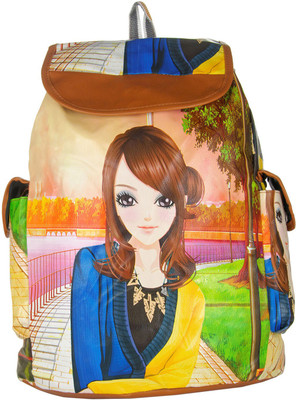 

JG Shoppe JGDC83 17 L Backpack(Multicolor)