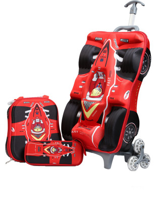

Baby Oodles Kids Trolley Bag Trolley(Red, 15 L)