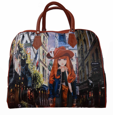 

Alive PU SHOPPING BAG 4224 Waterproof Multipurpose Bag(Multicolor, 5 inch)