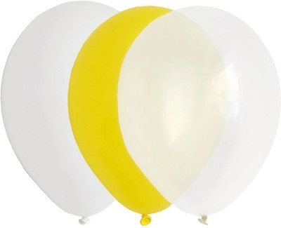 

EVA Solid EVA0081 Balloon(Yellow, White, Pack of 50)