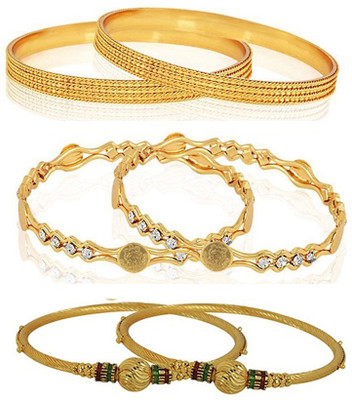 YouBella Alloy Bangle Set(Pack of 3)