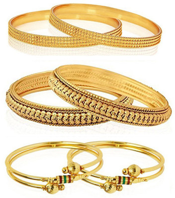 YouBella Alloy Bangle Set(Pack of 3)