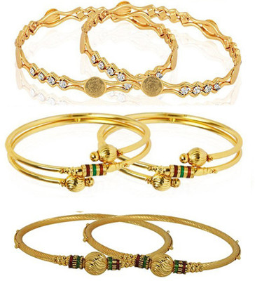 YouBella Alloy Bangle Set(Pack of 3)