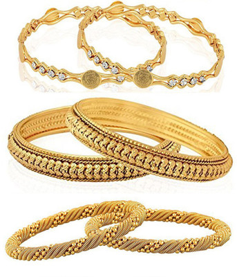 YouBella Alloy Bangle Set(Pack of 3)