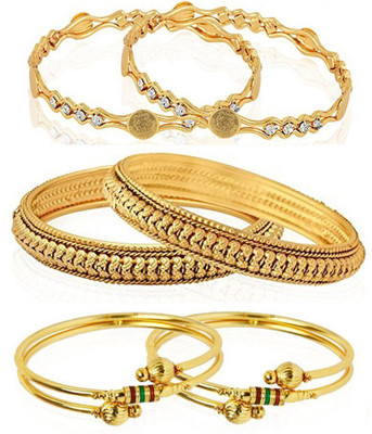 YouBella Alloy Bangle Set(Pack of 3)