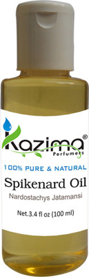 

KAZIMA Spikenard (Jatamansi) Essential Oil (100ML) 100% Pure Natural & Undiluted For Skin care & Hair treatment(100 ml)